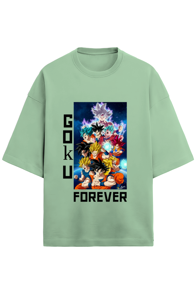 Goku Forever Unisex Anime Terry T-Shirt