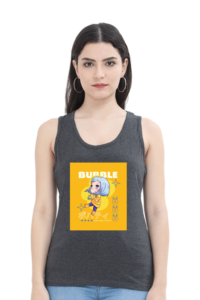 Anime Girl Sleeveless Women Tanktop