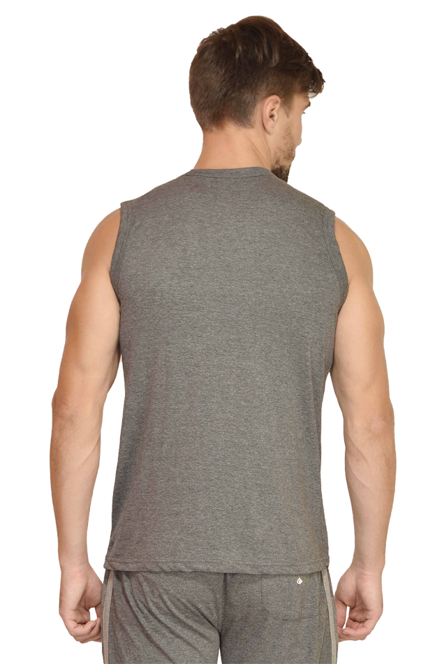 Men’s Sleeveless T-Shirt - Fitness Motivation Design