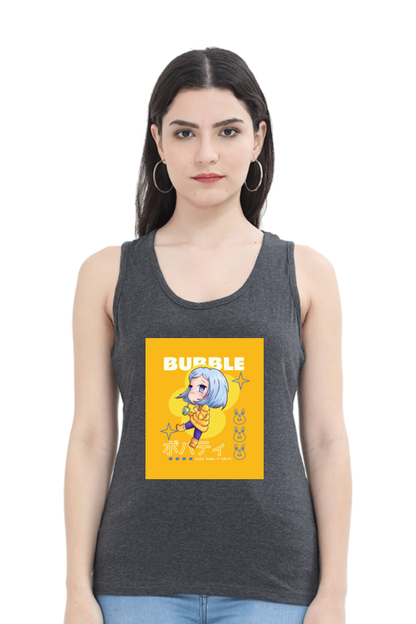 Anime Girl Sleeveless Women Tanktop