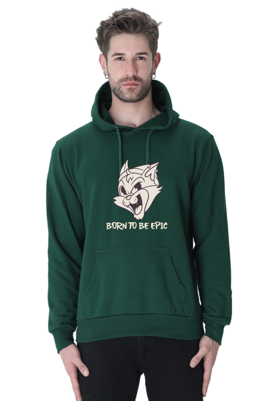 Men’s Full-Sleeve Hoodie – Born To Be Epic