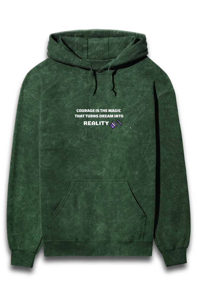 Unisex Full-Sleeve Hoodie – Courage Is the Magic